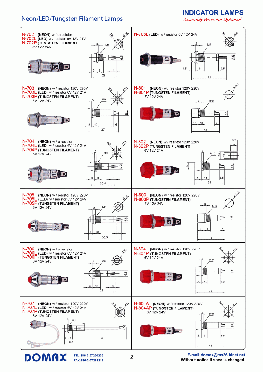 Indicator Lamp