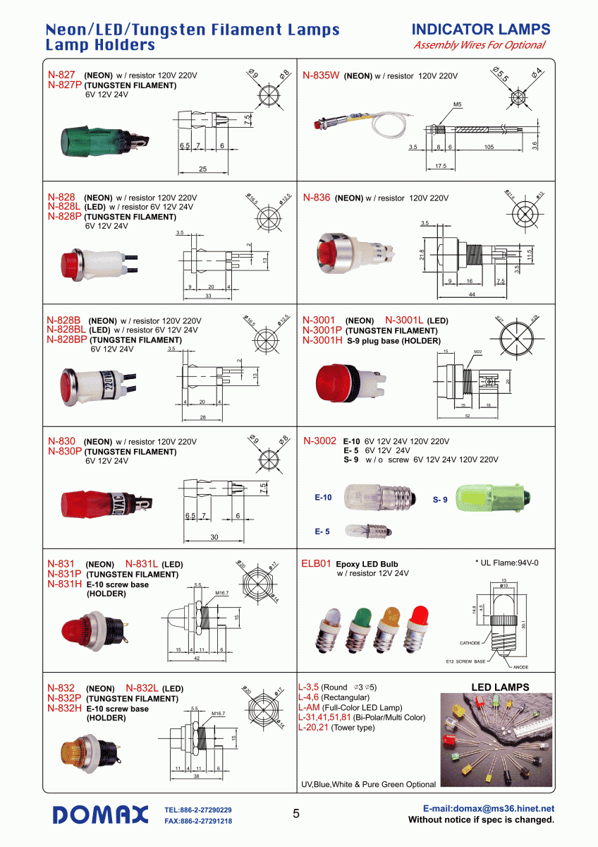 Indicator Lamp